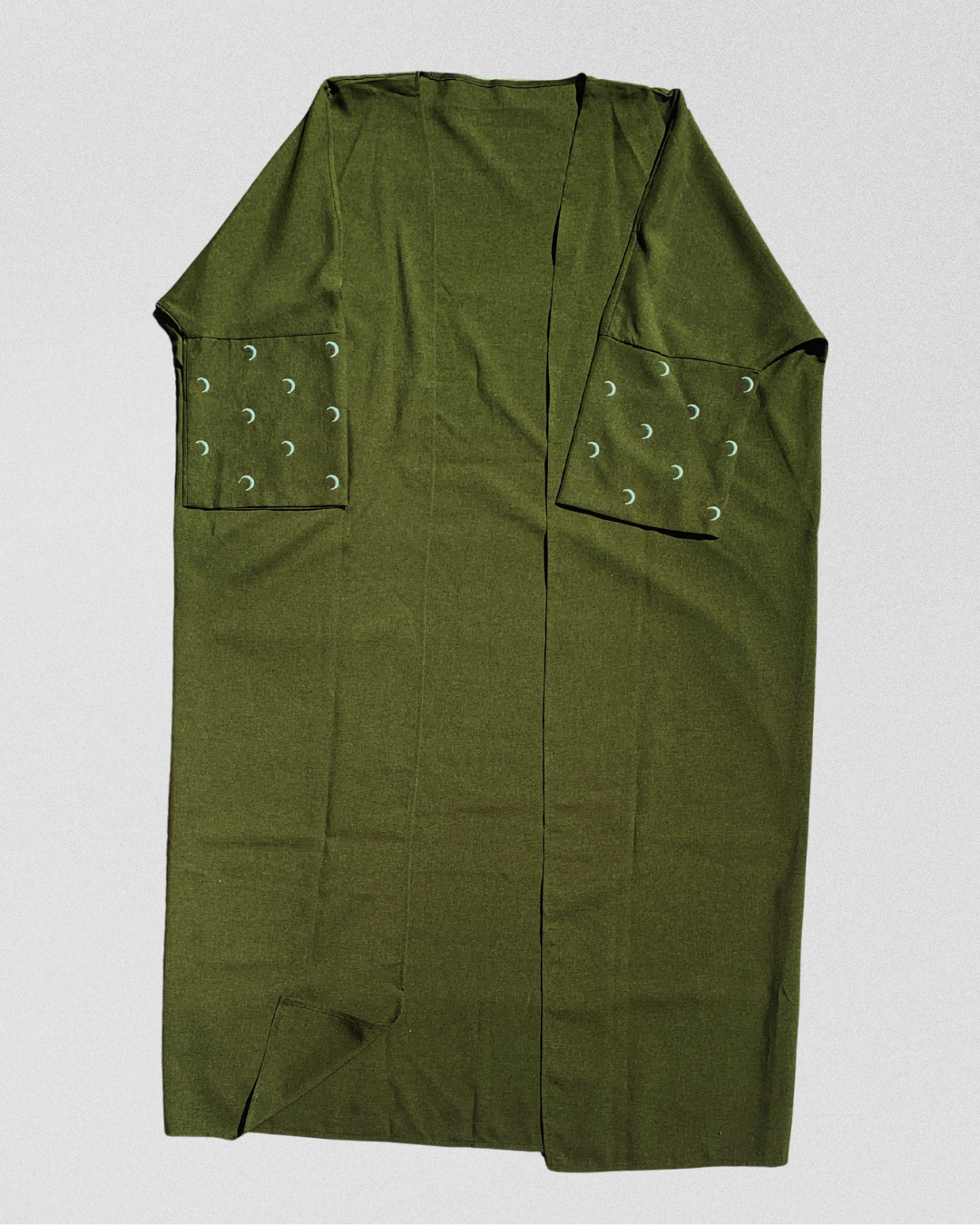 Moon Abaya Olive Green