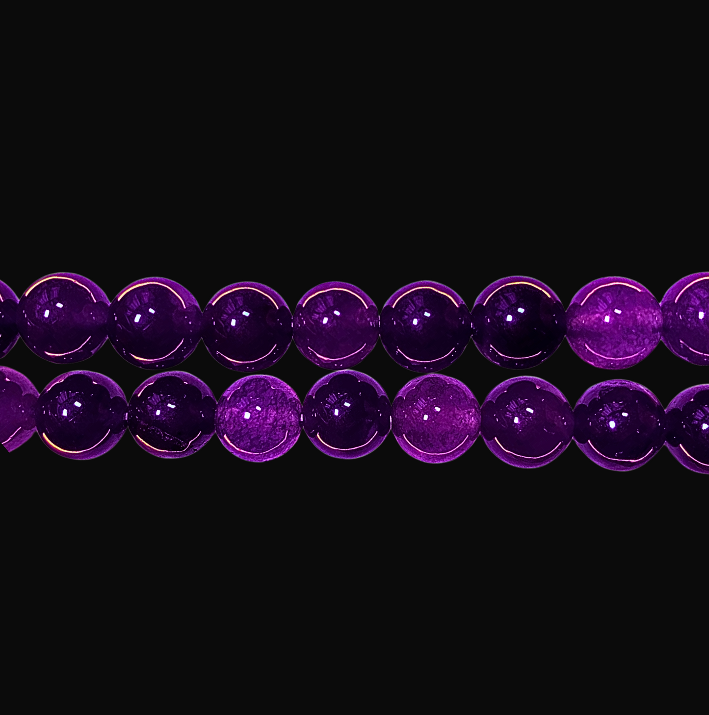 Jade Stone Bracelet violette
