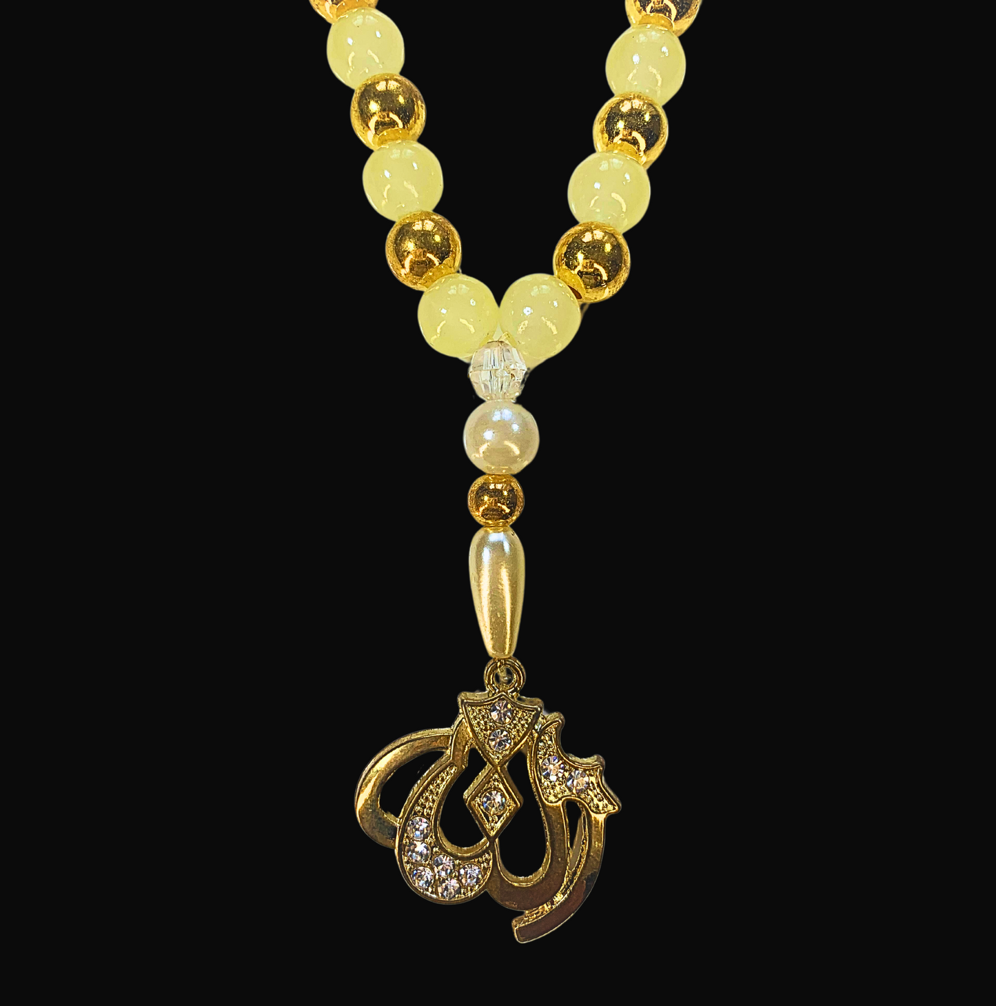 Tesbih Yellow & Gold