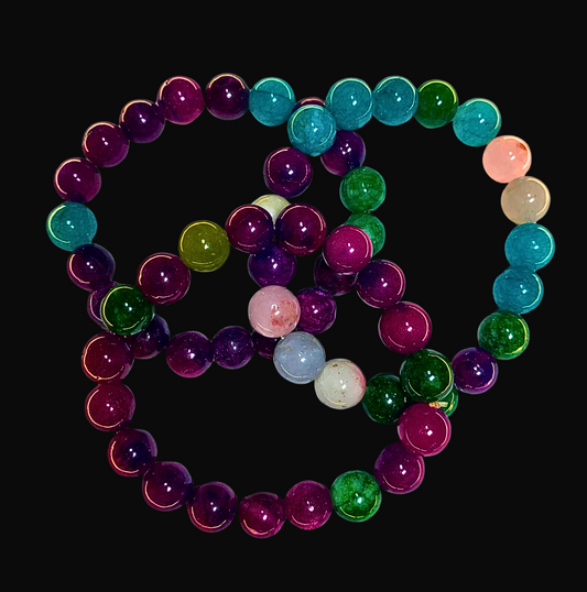Achat Stone Bracelet Multicolor