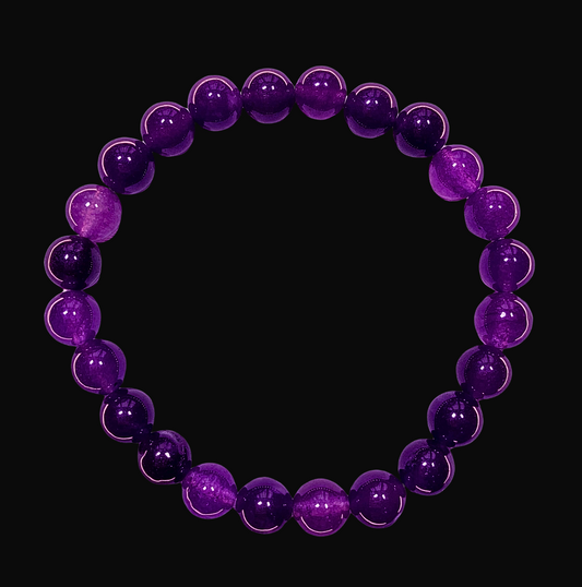 Jade Stone Bracelet violette