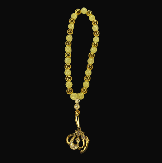 Tesbih Yellow & Gold